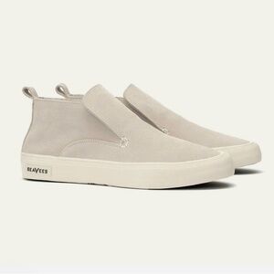 SeaVees Huntington Middle Suede Oyster Women’s Shoes Size 8 NEW